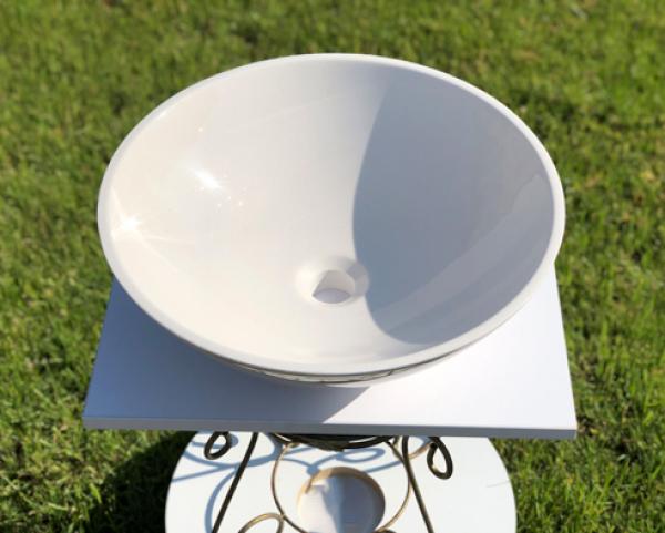 Умывальник Snail Камелия 425х425 мм Иней (147В110) - фото 4 Умывальник Snail Камелия 425х425 мм Иней (147В110) - фото 4