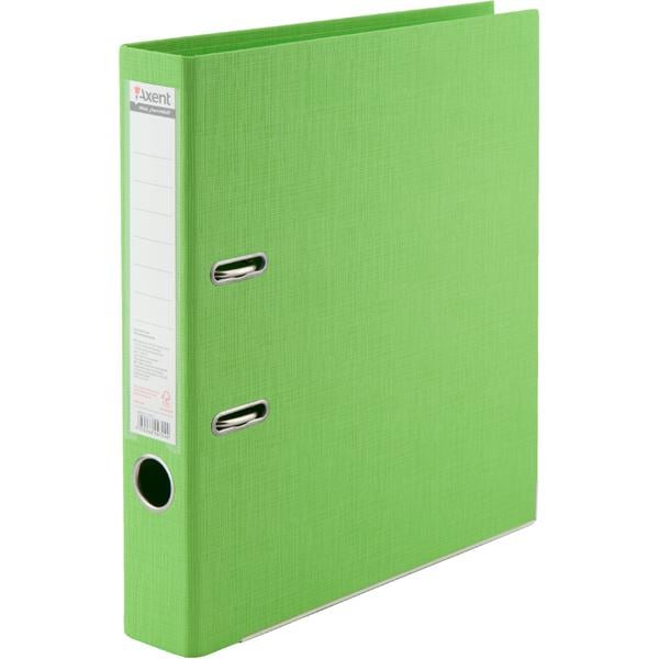 Папка-регистратор Axent Prestige+ двусторонняя А4 50 мм полипропилен разобрана Салатовый (1721-09P-A)