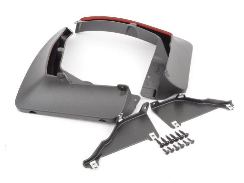 Брызговики автомобильные для BMW F10 5-Series 2010-2016 резиновые Черный (82162155857)