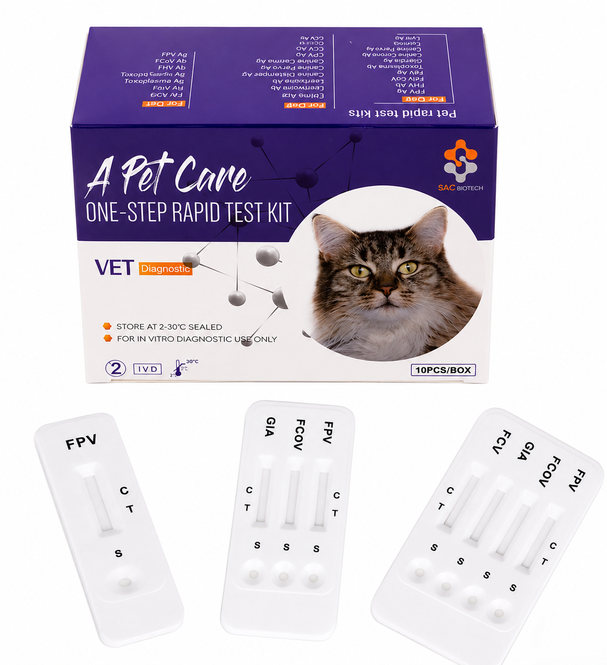 Набор тестов Группа крови Cat 10 шт. Набор тестов Группа крови Cat 10 шт.