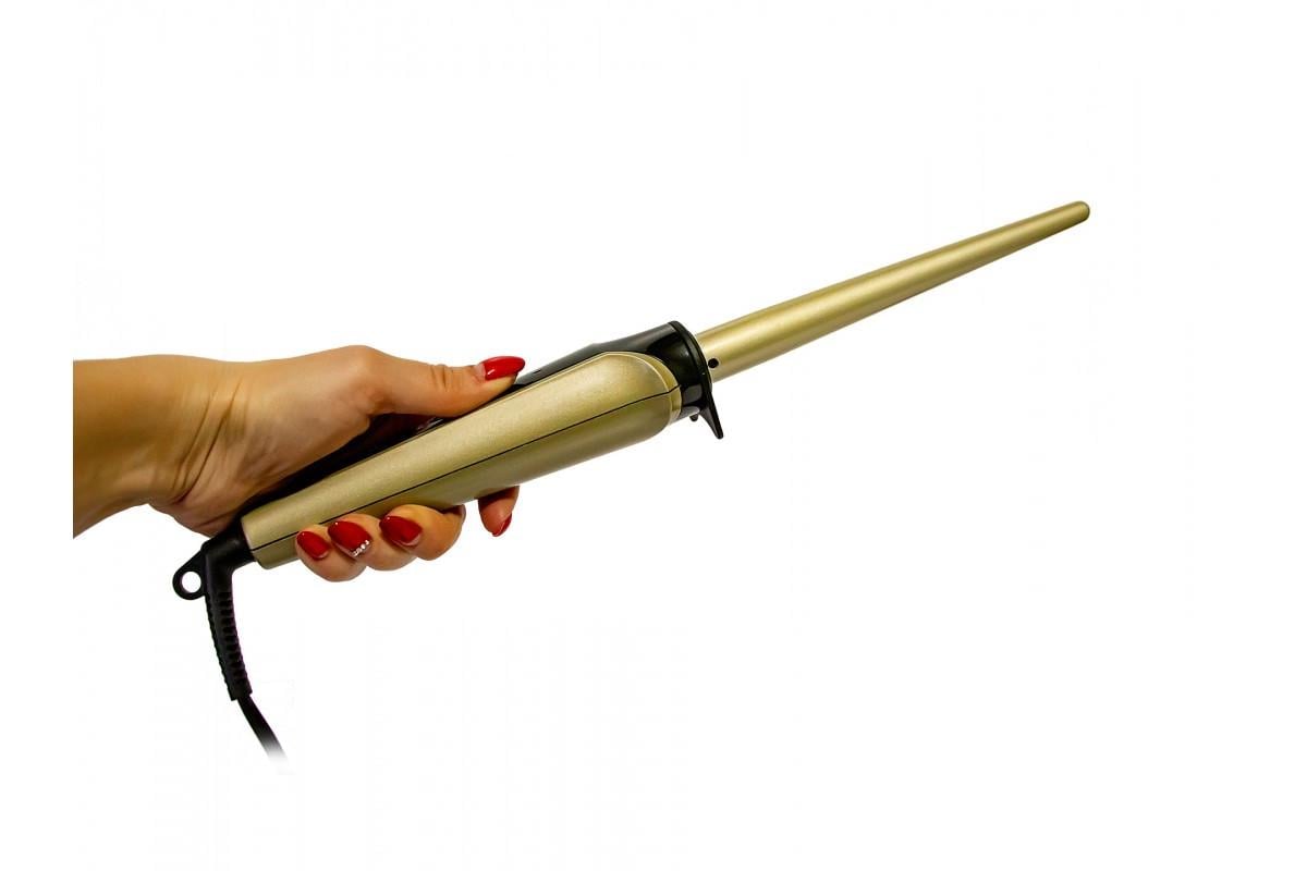 Плойка для волосся Geemy GM-2914 конусоподібна кераміка (1367593261) - фото 2 Плойка для волосся Geemy GM-2914 конусоподібна кераміка (1367593261) - фото 2