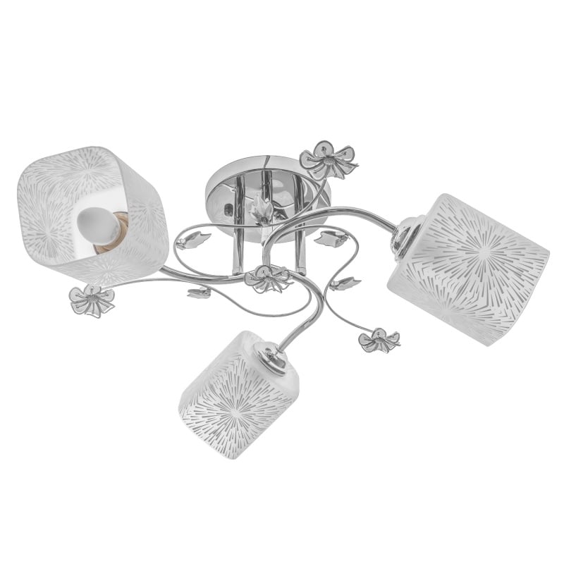 Люстра Brille LK-588S/3 E27 CH (23-201)