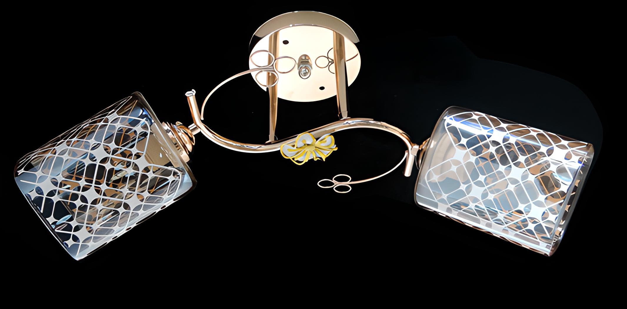 Люстра декоративная Sirius 9606/2 на 2 плафона