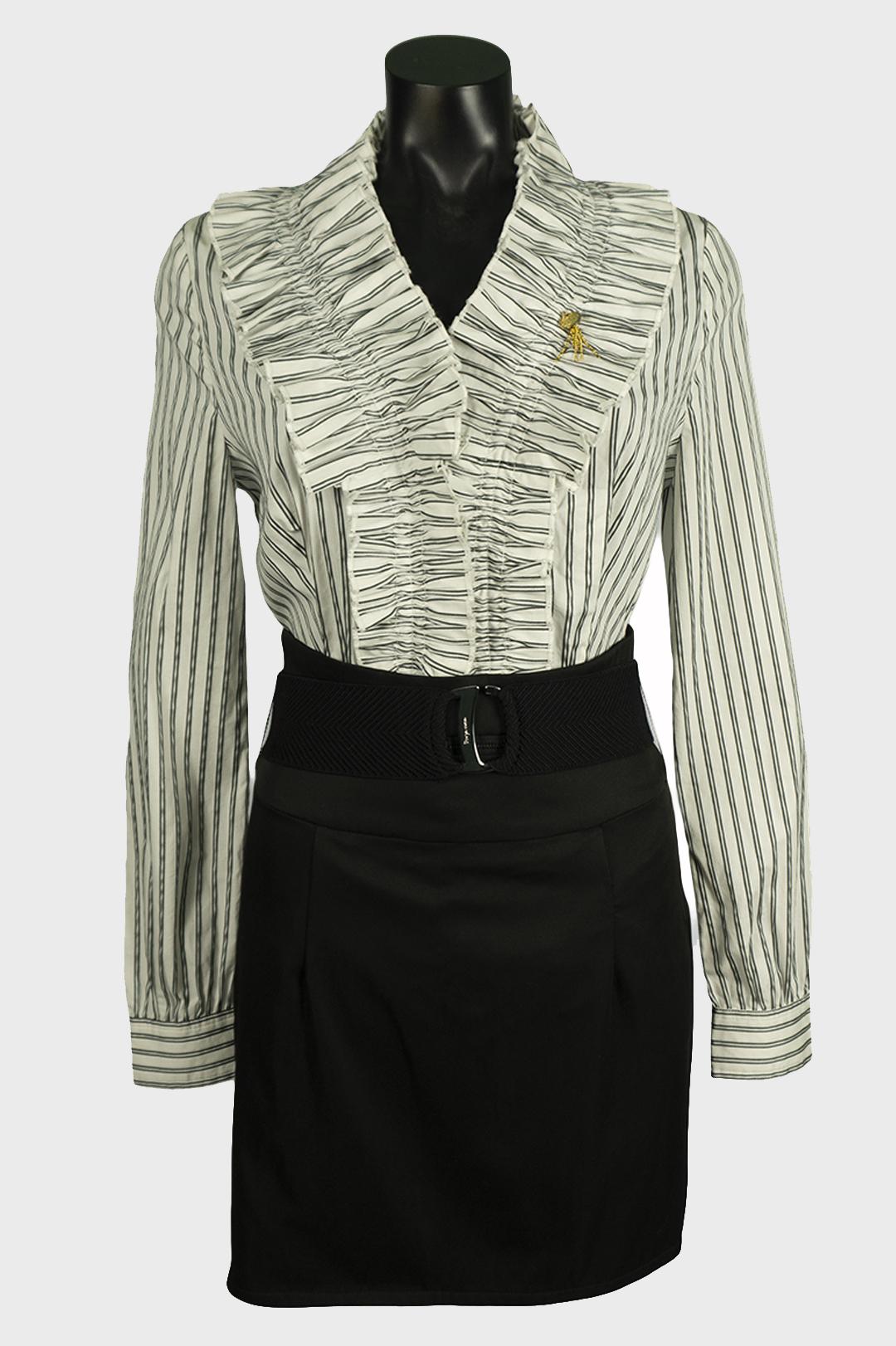 Спідниця-міні офісна Forza Viva FV-119623 олівець р. 44 Чорний (17852449) - фото 5 Спідниця-міні офісна Forza Viva FV-119623 олівець р. 44 Чорний (17852449) - фото 5