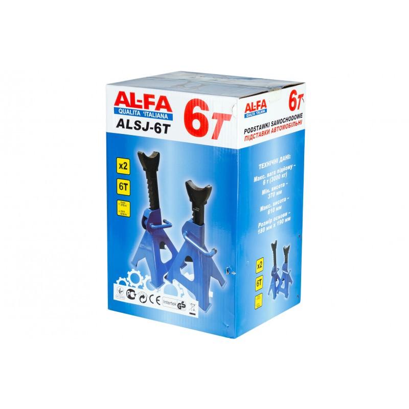 Підставки AL-FA ALSJ-6T важкий клас 6000 кг (ALSJ-6T) - фото 7