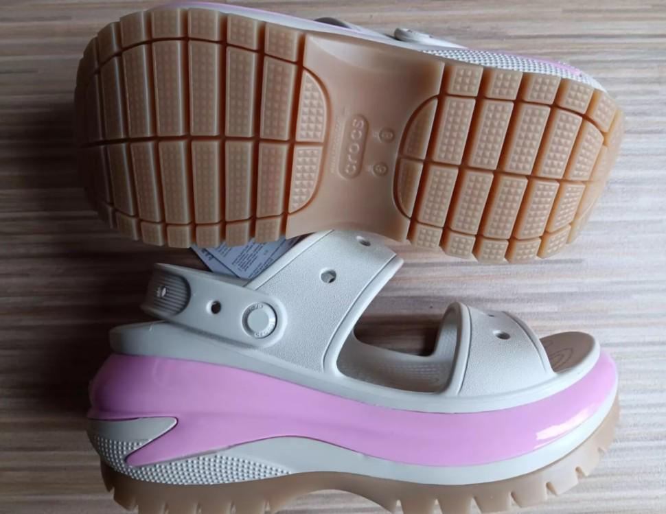 Сандали женские Crocs Mega Crush Tonal Sandal р. 37/38 Stucco (17647) - фото 11