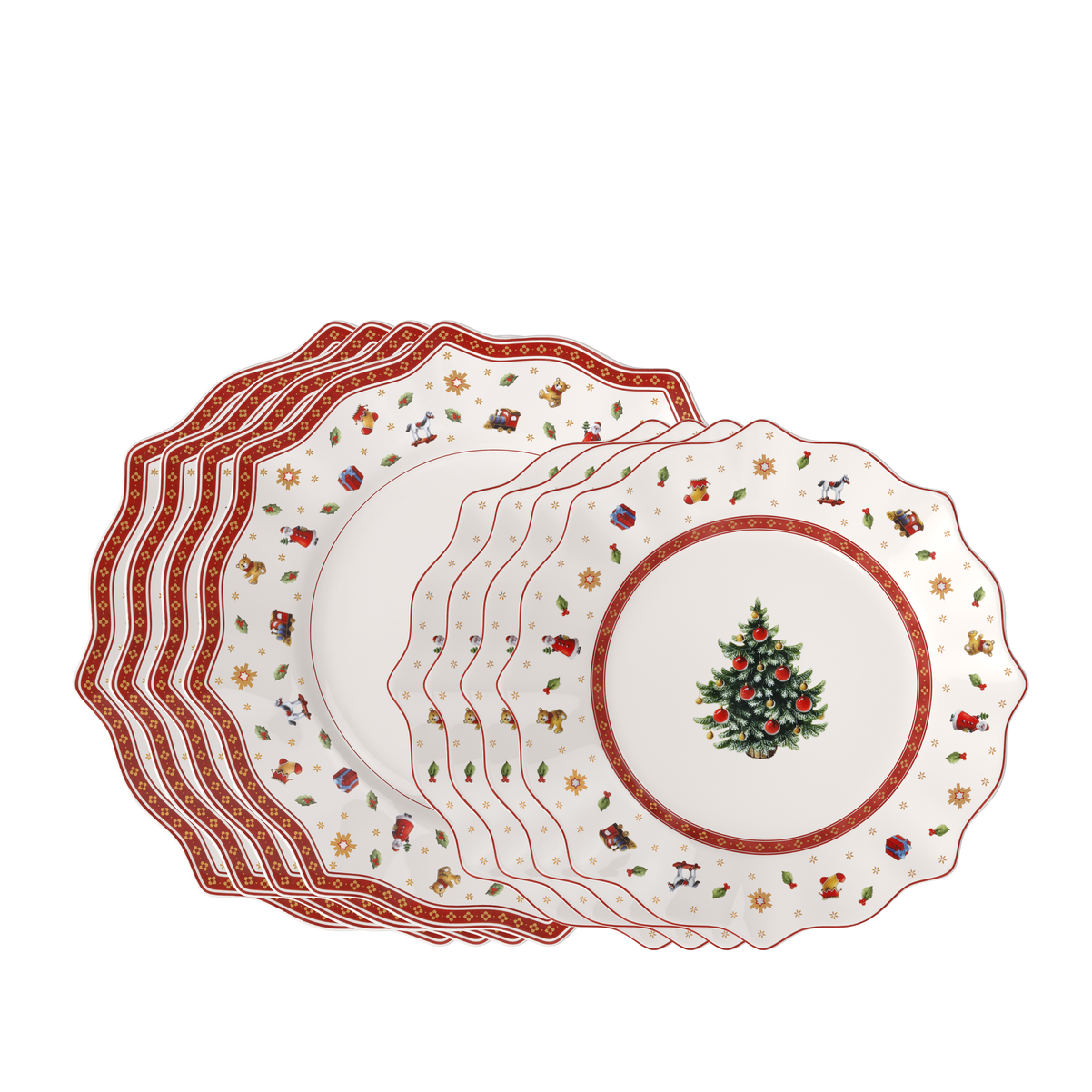 Набір тарілок Villeroy & Boch Toy's Delight Toys Delight 8 предметів (1485859015)