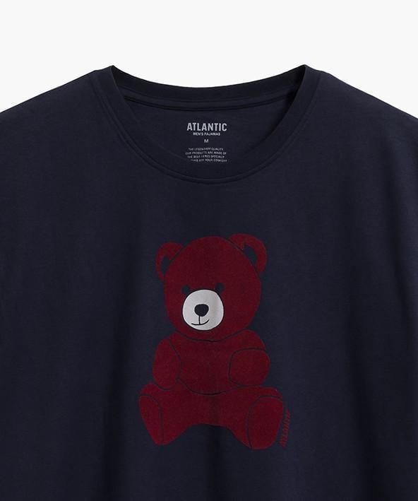 Пижама мужская Atlantic NMP-377 кофта/штаны в клетку хлопковая M Синий/Бургунди (2786961954) - фото 5 Пижама мужская Atlantic NMP-377 кофта/штаны в клетку хлопковая M Синий/Бургунди (2786961954) - фото 5