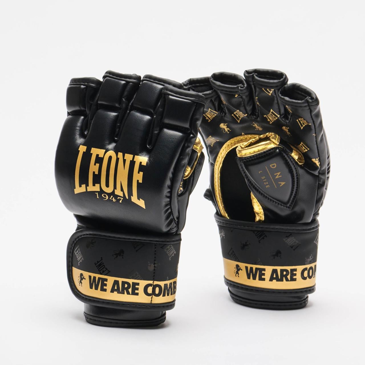 Перчатки MMA Leone DNA S Black (500177) Перчатки MMA Leone DNA S Black (500177)