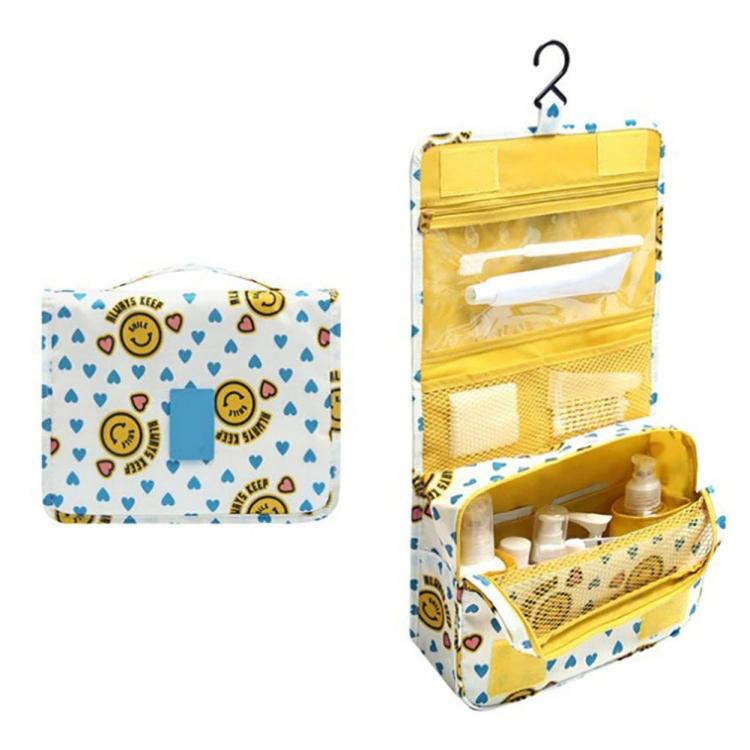 Органайзер-косметичка дорожный подвесной Bei Lian travel 24x20x9 см Yellow (122272) - фото 2