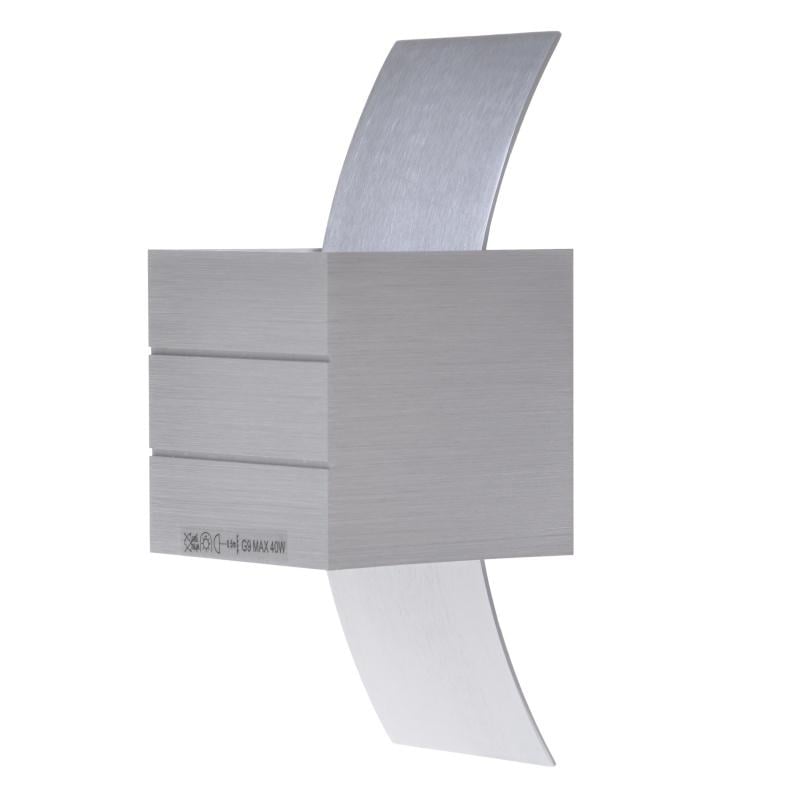 Светильник настенный накладной Brille AL-76/1 G9 AL IP20