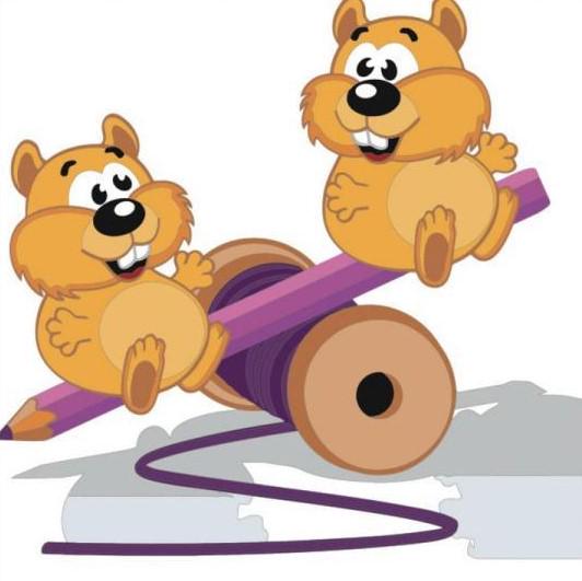 Картина по номерам Strateg Животные Игривые бурундучки 30х30 см в термопакете (ES029-mt)