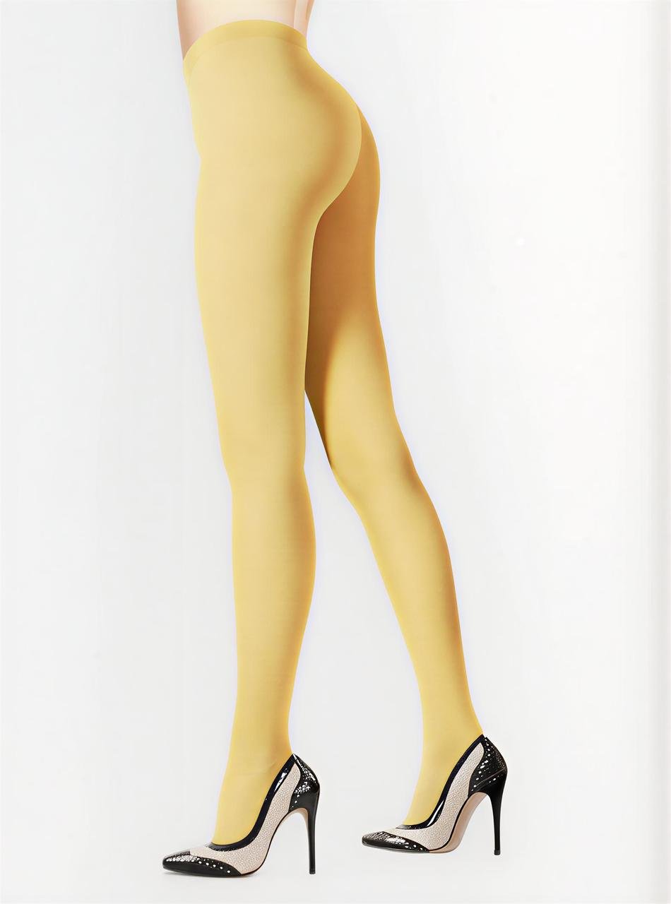 Колготки цветные матовые из микрофибры LORES Concorde 60 DEN р. 6 SENAPE/Горчичный (Lore-Concorde60-MST-6)