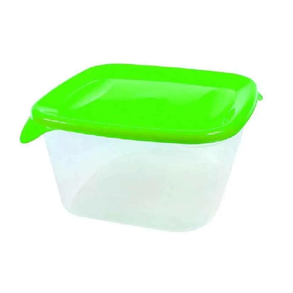 Контейнер пищевой Stenson PB-065 Каскад 14х14х8,2 см 1,2 л Прозрачный (604387)