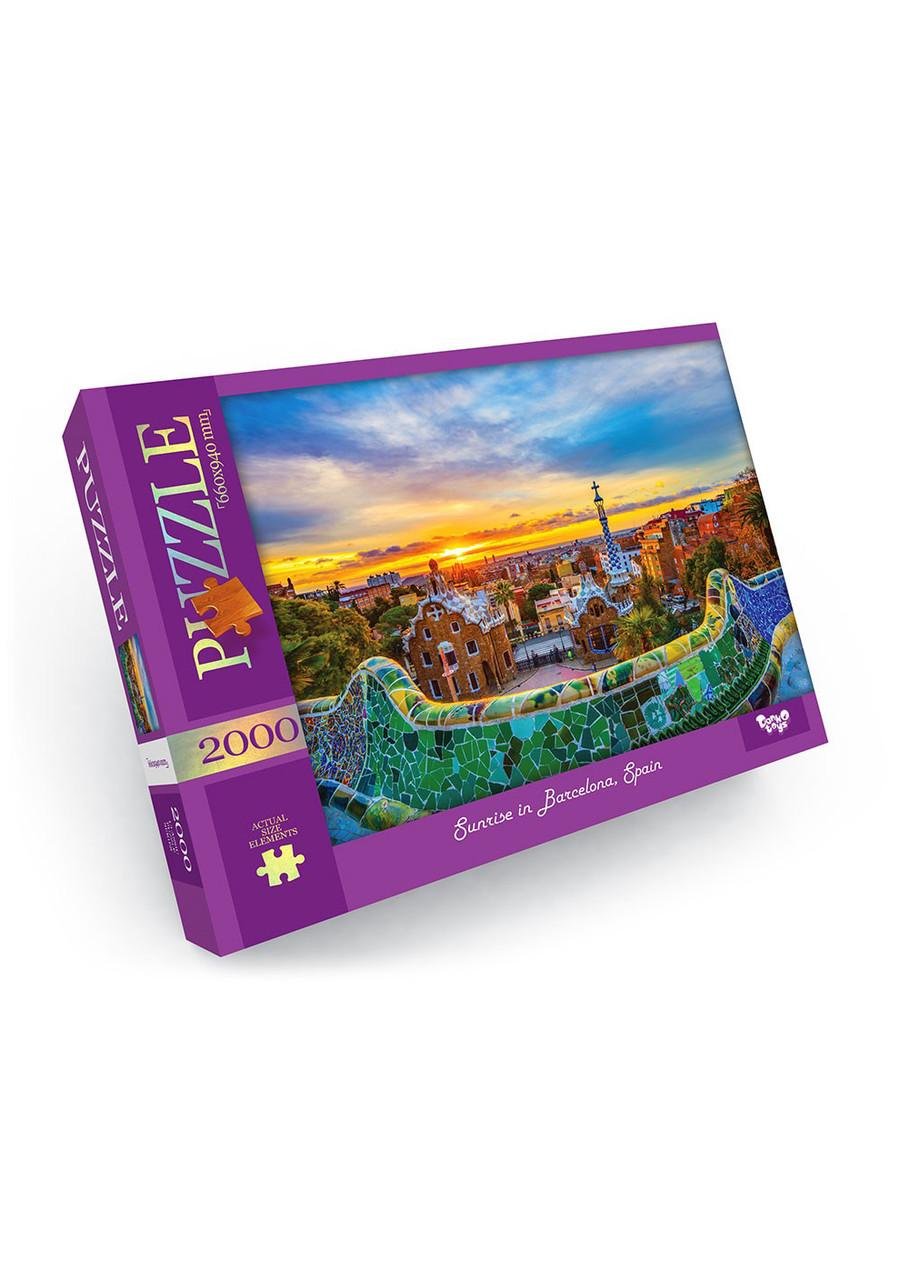 Пазлы детские Danko Toys "Sunrise in Barcelona Spain" 660х940 мм 2000 элементов (C2000-01-02) Пазлы детские Danko Toys "Sunrise in Barcelona Spain" 660х940 мм 2000 элементов (C2000-01-02)