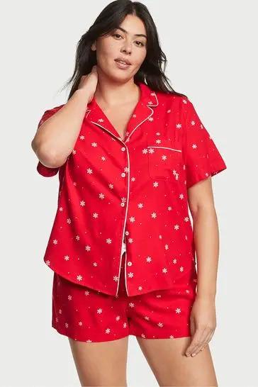 Піжама сорочка/шорти фланель Victoria's Secret Flannel Short Pajama Set XS Червоний (26710510) Піжама сорочка/шорти фланель Victoria's Secret Flannel Short Pajama Set XS Червоний (26710510)