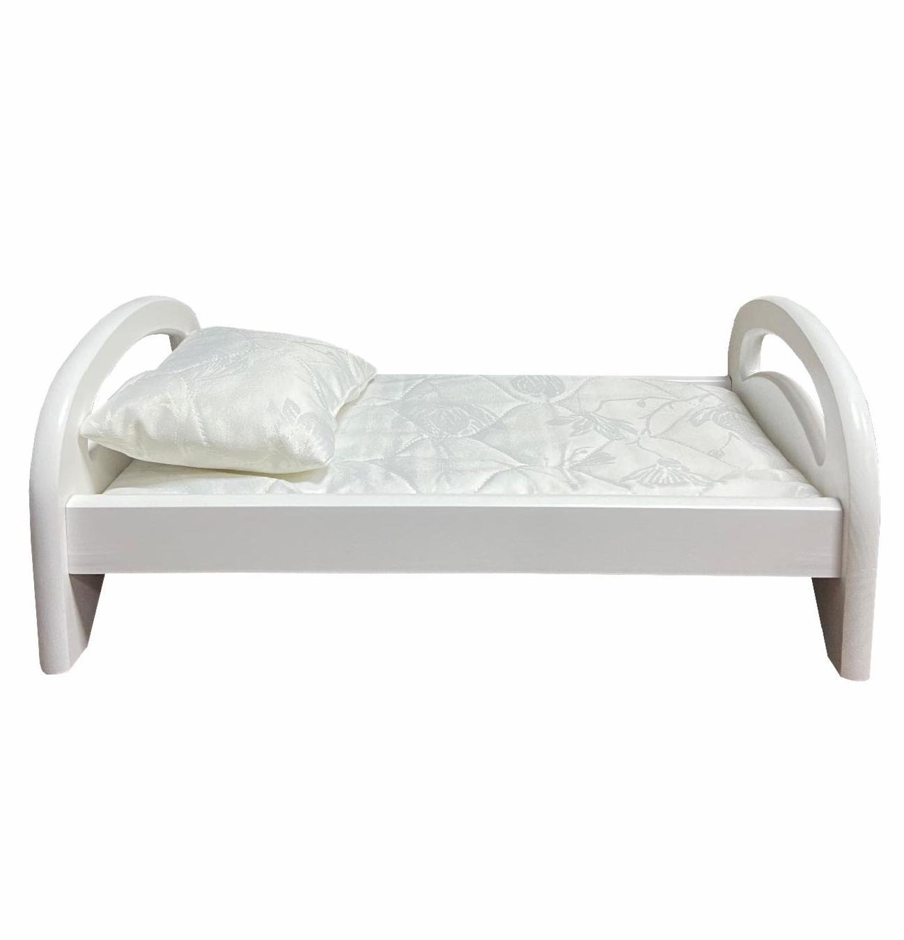 Кроватка для куклы деревянная Скиф ЛДЛ-2 Белый (24053749) - фото 4 Кроватка для куклы деревянная Скиф ЛДЛ-2 Белый (24053749) - фото 4