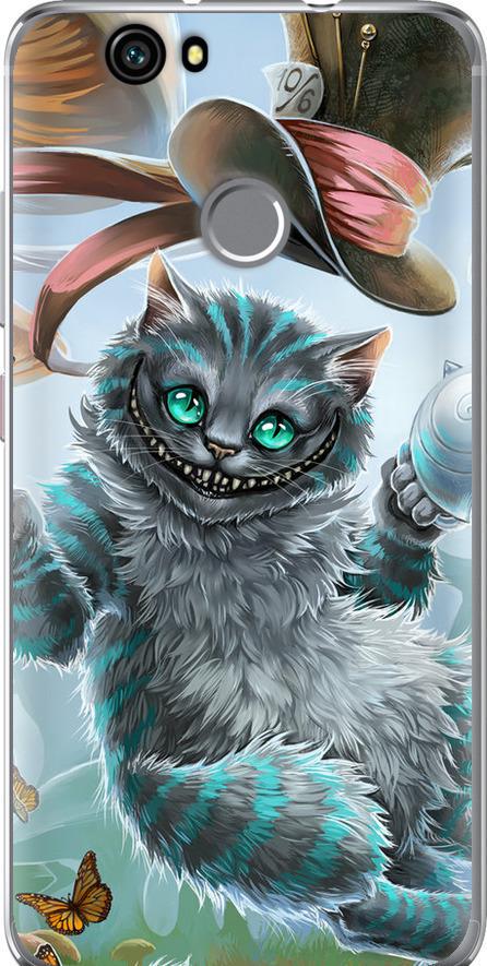 Чехол на Huawei Nova Чеширский кот 2 (3993u-439-42517)