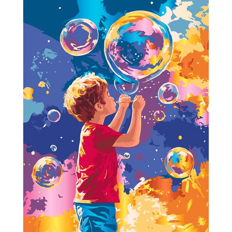 Картина по номерам ART CRAFT Яркие пузыри 4 40х50 см (10449-AC)