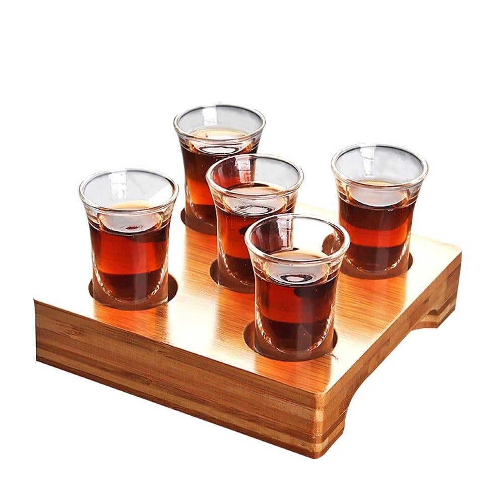 Подставка для рюмок из дерева Фаусто 35 Мускат (НБС-073507)