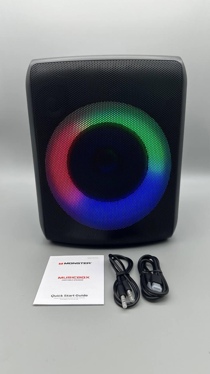Колонка портативная музыкальная Bluetooth Черный (MUSICBOX 40W MS22150)