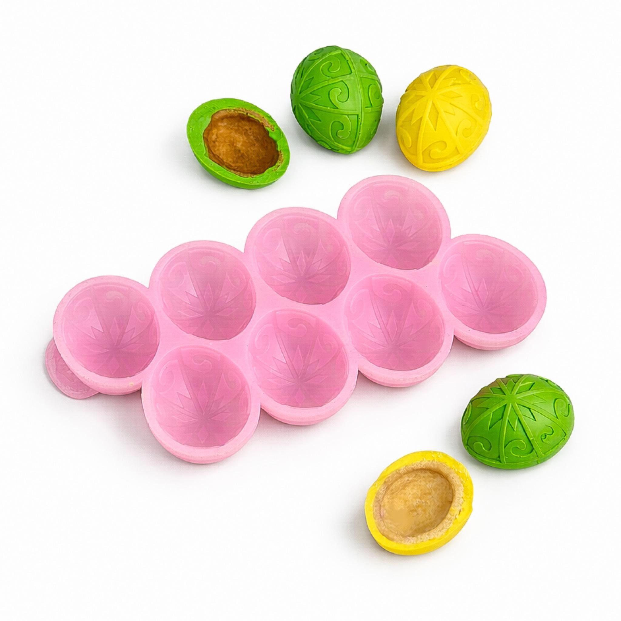 Молд силіконовий Яйце цукерка для горішків (12794)
