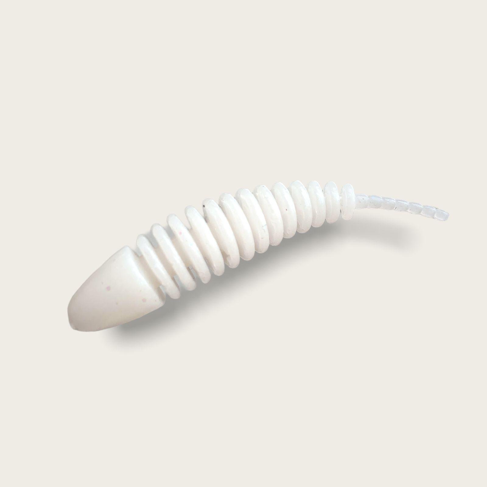 Силиконовая приманка Big Baits TT Slug речная серия 2,2" 8 шт. # 110 Pearl  (2221110)