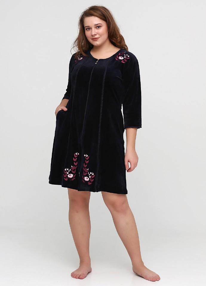 Халат Romeo Life 3XL темно-Синий (3563)