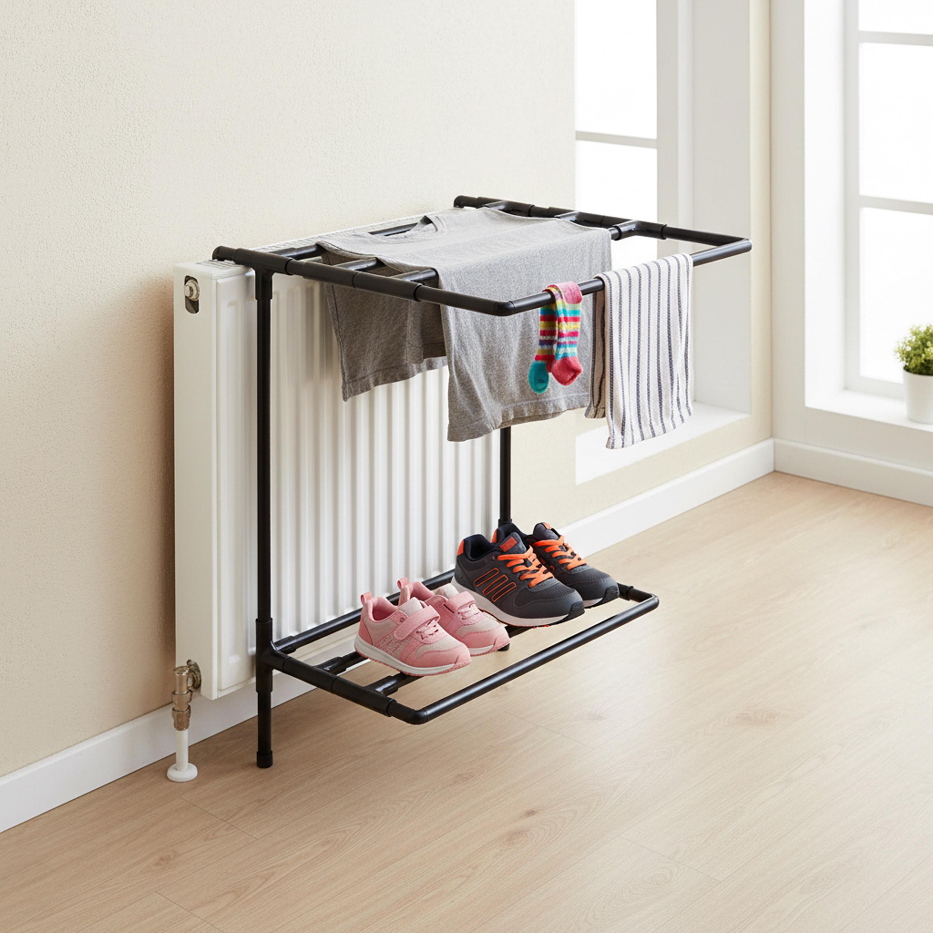 Сушилка на батарею Gobi 2х уровневая усиленная универсальная 60 см (30651366) - фото 2 Сушилка на батарею Gobi 2х уровневая усиленная универсальная 60 см (30651366) - фото 2