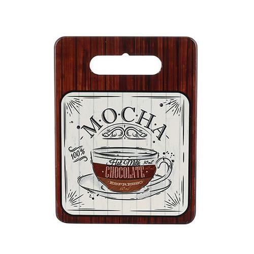 Подставка под горячее BonaDi Coffee Time Mocha 15х20 см керамическая на пробковой основе (DR015768)