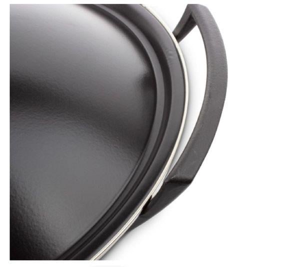 Сковорідка-Wok Le Creuset Satin D 36 см антипригарна матеріал чавун Black (25104360000460) - фото 6