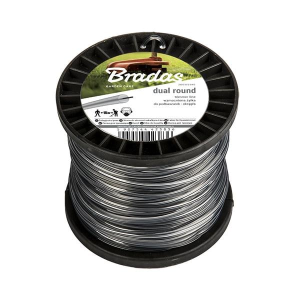 Леска для триммера Bradas Ripper Dual Круг 2 мм 100 м (ZRO20100S) Леска для триммера Bradas Ripper Dual Круг 2 мм 100 м (ZRO20100S)
