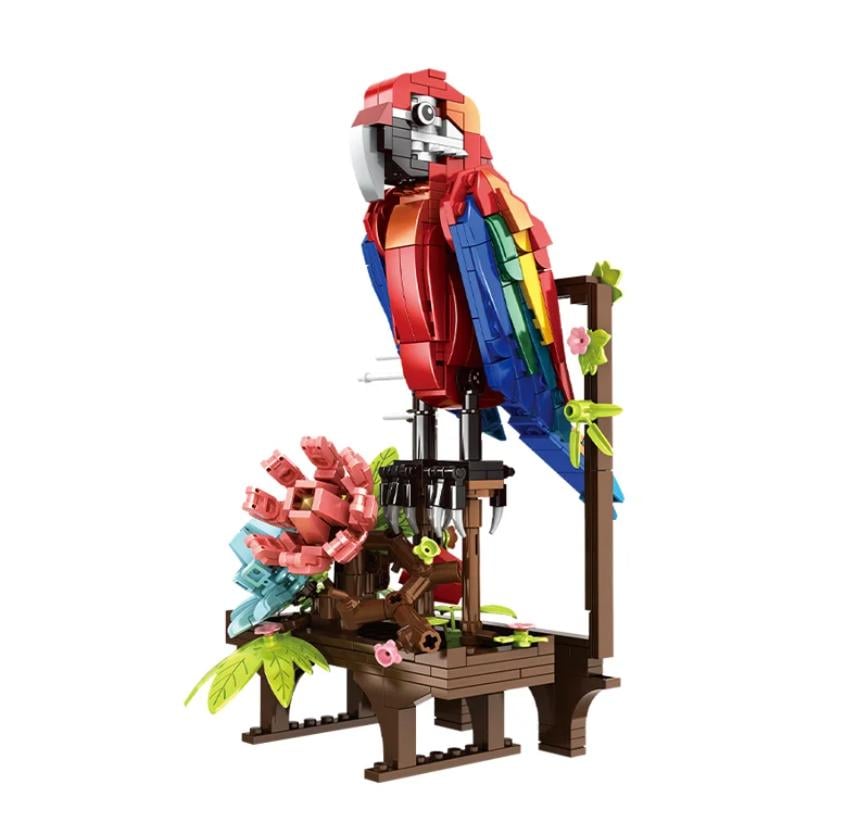 Конструктор дитячий Woma Папуга Хамелеон Краб 3в1 538 деталей Конструктор дитячий Woma Папуга Хамелеон Краб 3в1 538 деталей