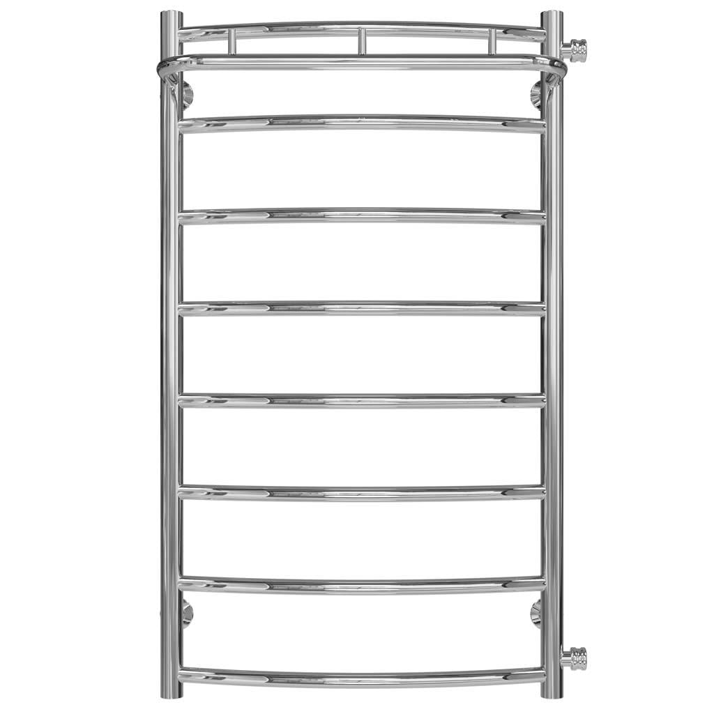 Полотенцесушитель водяной Deffi Классик N П8 боковое правое подключение нержавеющая сталь 500х900 мм Хром (C.KN.90.50.8.C.C)