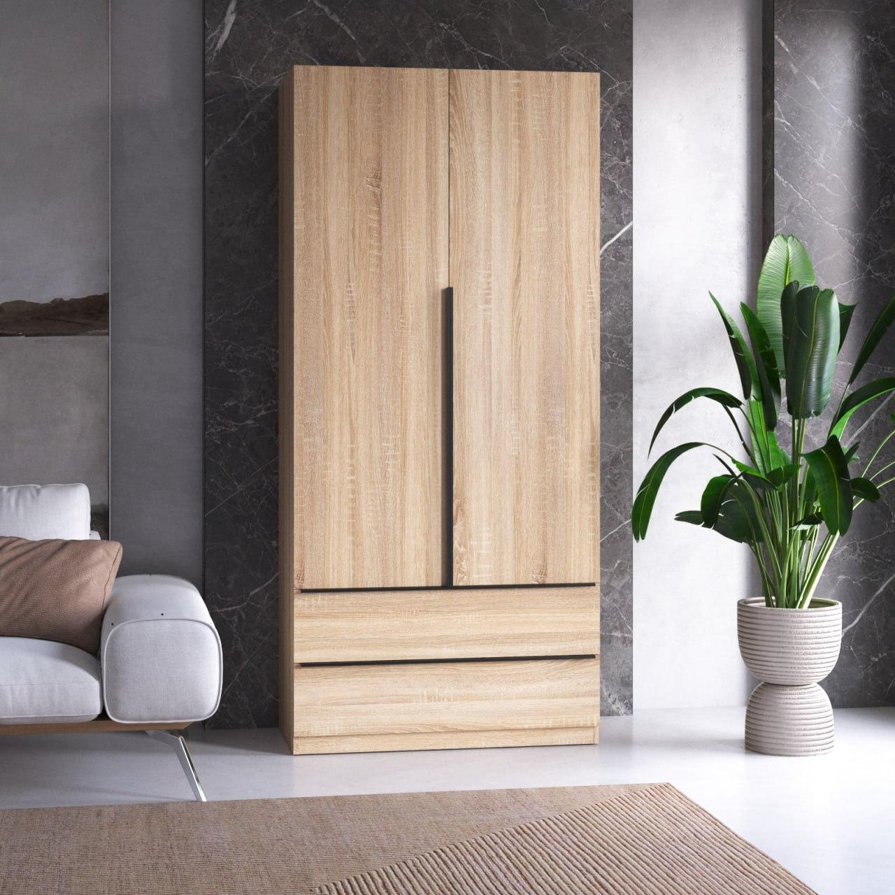 Шафа гардеробна Вайс M-30 1000х500х2195 мм Дуб Сонома (30827450) - фото 1