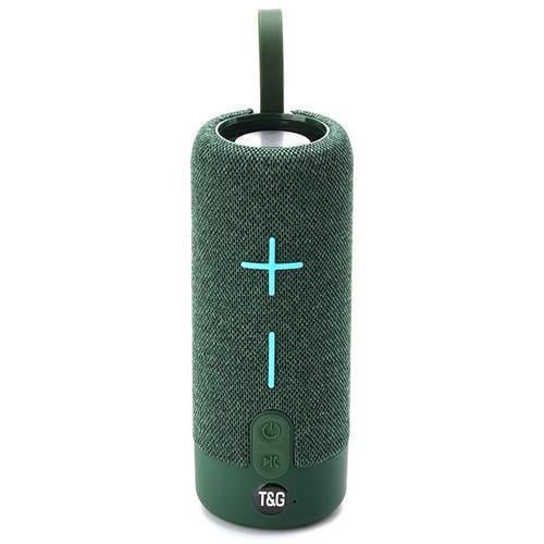 Колонка портативная Bluetooth TG619 Green (2135321607) - фото 1