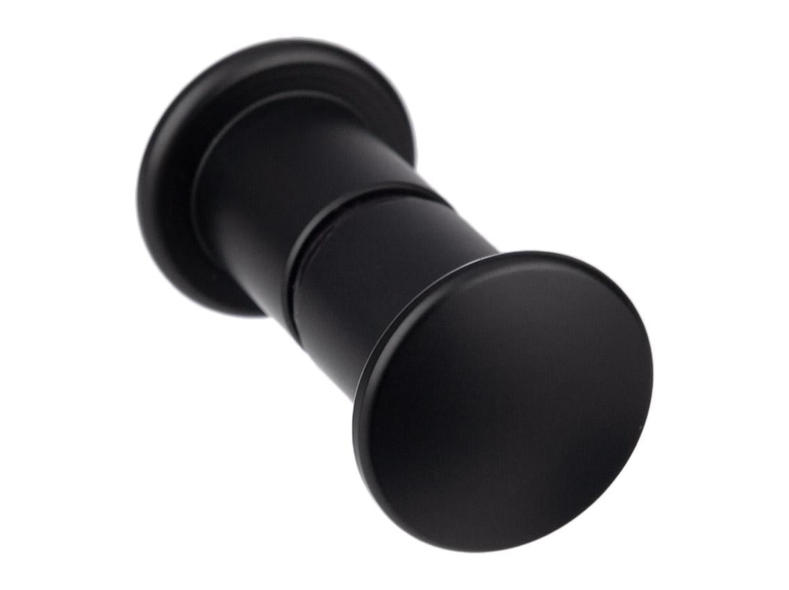 Ручка-кноб кругла Giff Glass 269 Чорний матовий (25233640)