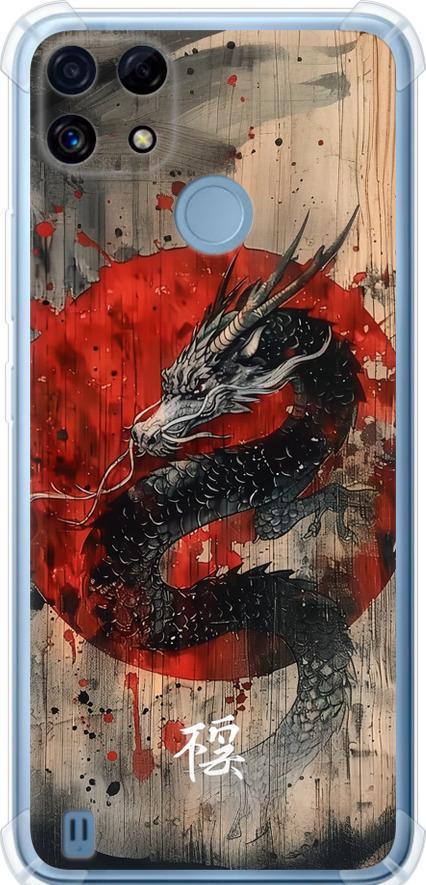 Чехол на Realme C21 Восточный дух (6100sp-2321-42517)