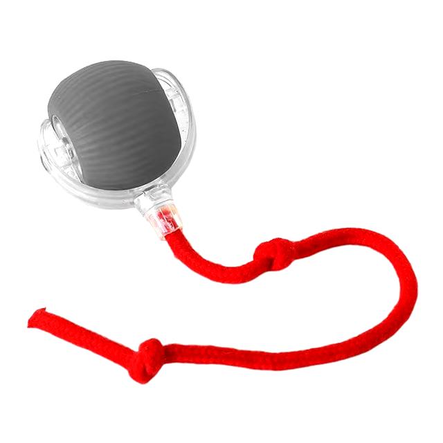 Игрушка интерактивная для кота автоматически вращающийся мячик USB кабель Серый (10309) - фото 1 Игрушка интерактивная для кота автоматически вращающийся мячик USB кабель Серый (10309) - фото 1