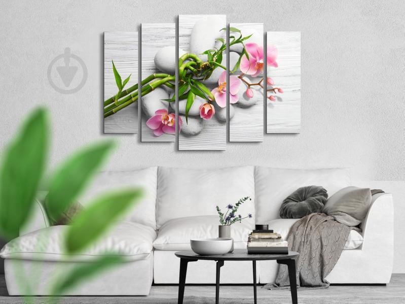 Модульна картина Poster-land Квіти Орхідея Art-259_5 ( 80х118см )