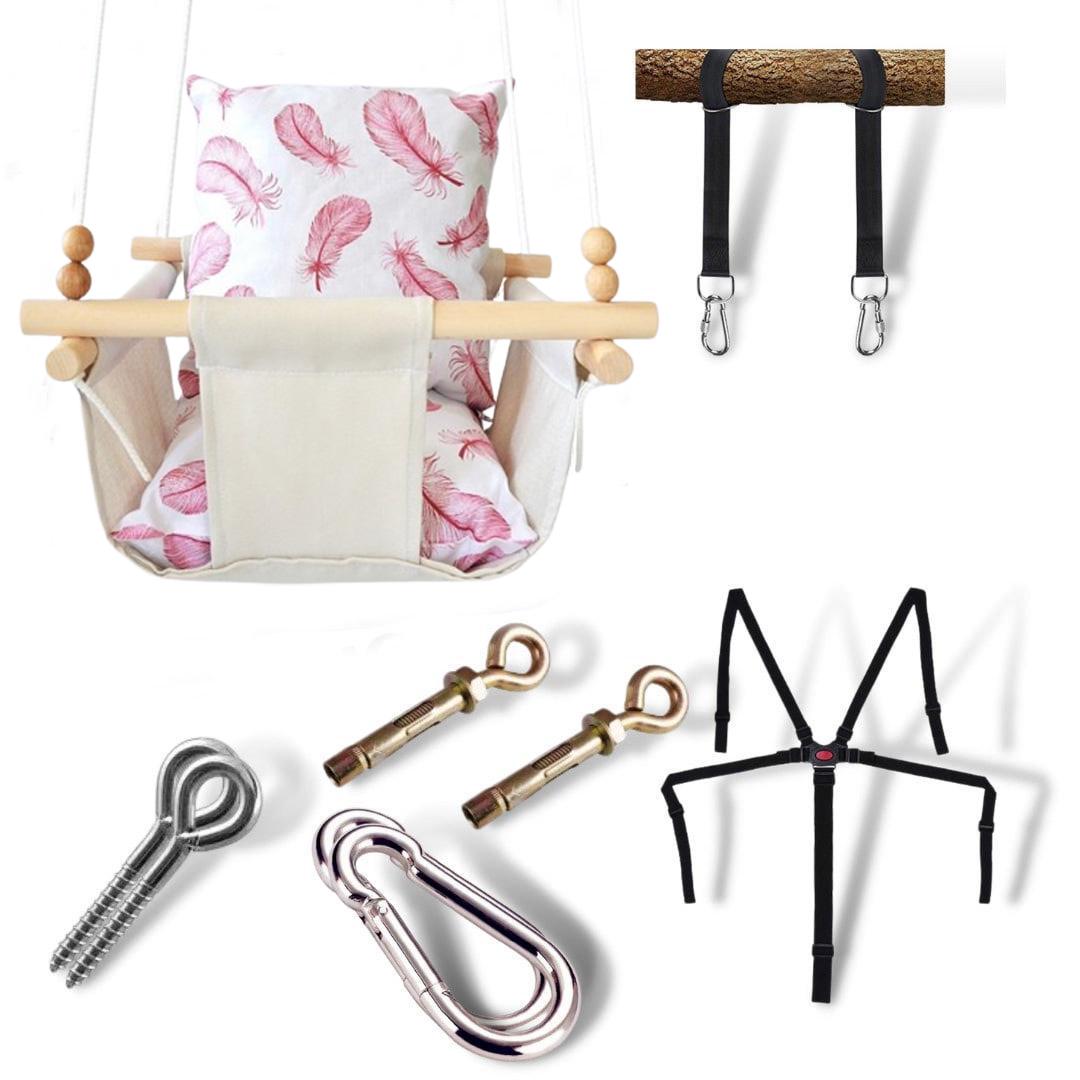 Дитяча гойдалка Infancy Легка пір'їнка Молочий (10142280)