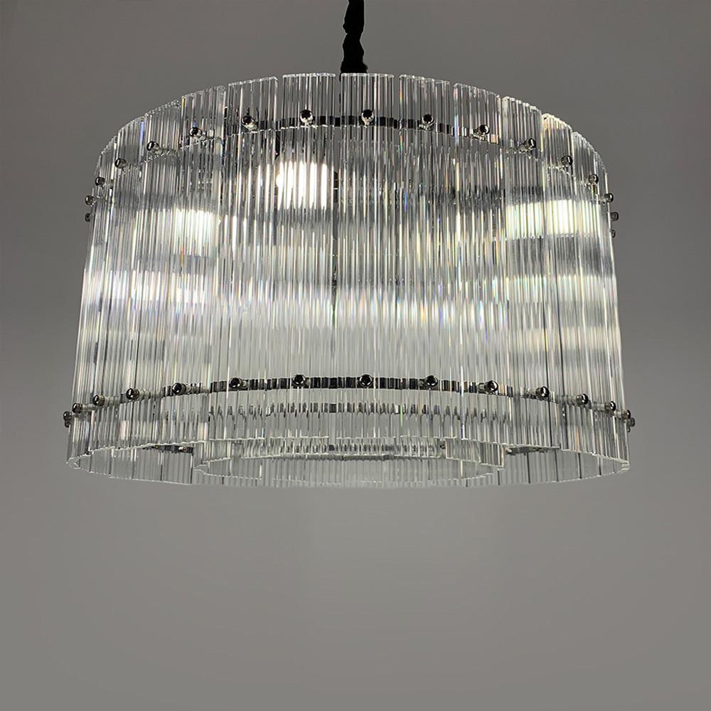 Люстра кришталева кругла із сріблом Ø 80 см (MJ 99-800 CH) - фото 5 Люстра кришталева кругла із сріблом Ø 80 см (MJ 99-800 CH) - фото 5