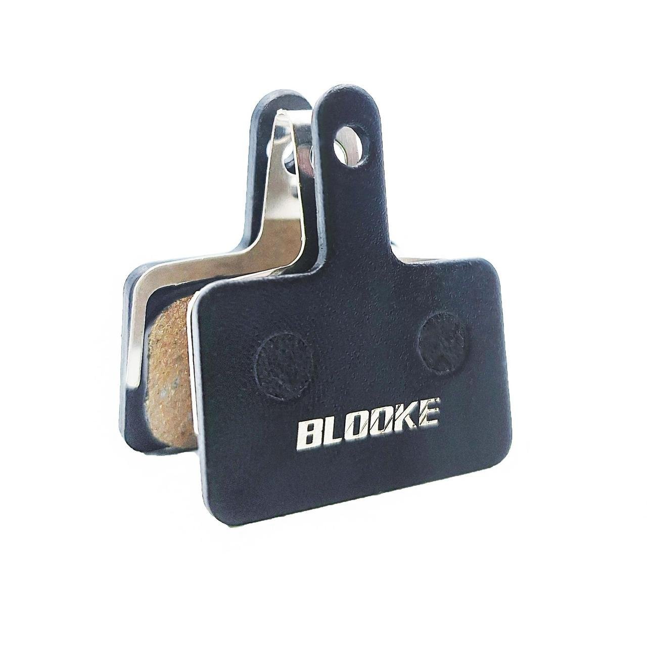Тормозные велосипедные колодки Blooke BLK-01 дисковые полуметаллические Черный (G0001519)
