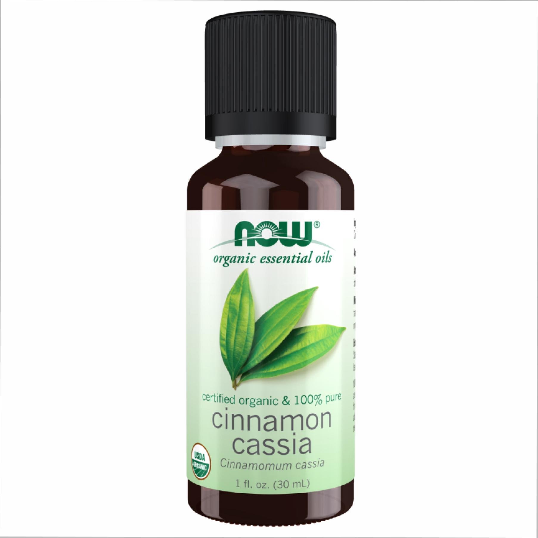 Масло эфирная корица кассия Now Foods Organic Cinnamon Cassia Oil 30 мл