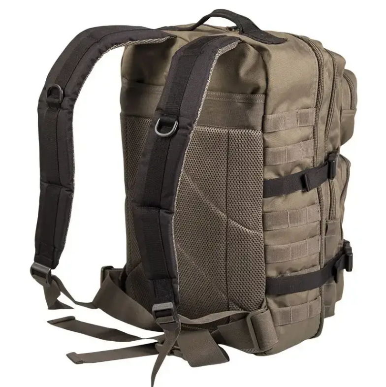 Рюкзак Mil-Tec Asault Pack Large 36l 1402301 Ranger/Black (NA005448) - фото 2