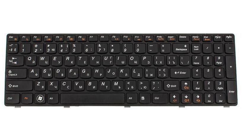 Клавиатура для ноутбука Lenovo IdeaPad G770 (183175)