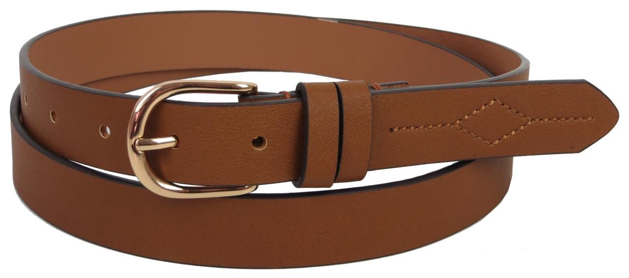 Ремень женский из экокожи C&A 2045695 Коричневый