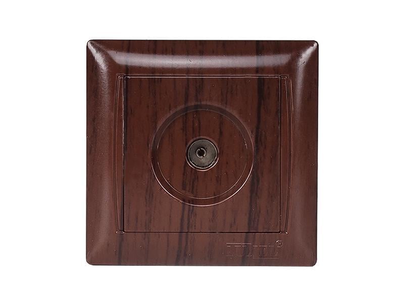 Розетка Luxel Primera 3909 1-я TV Вишневый (00000038650)