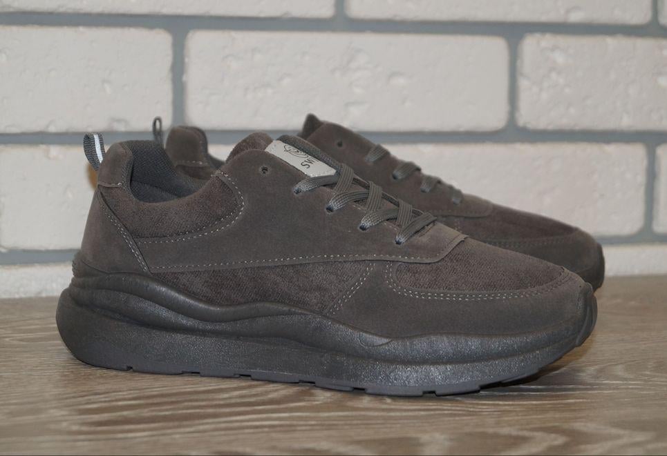 Кроссовки демисезонные Swin р. 36 23 см Серый (31240-36)