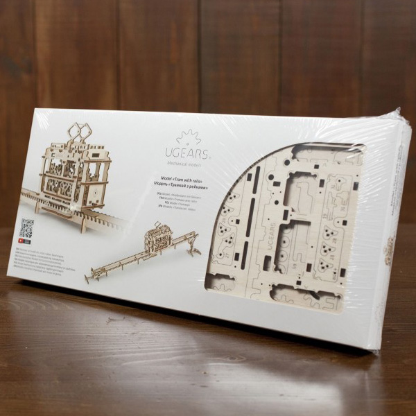 3D пазл механічний UGEARS «Трамвай» - фото 9
